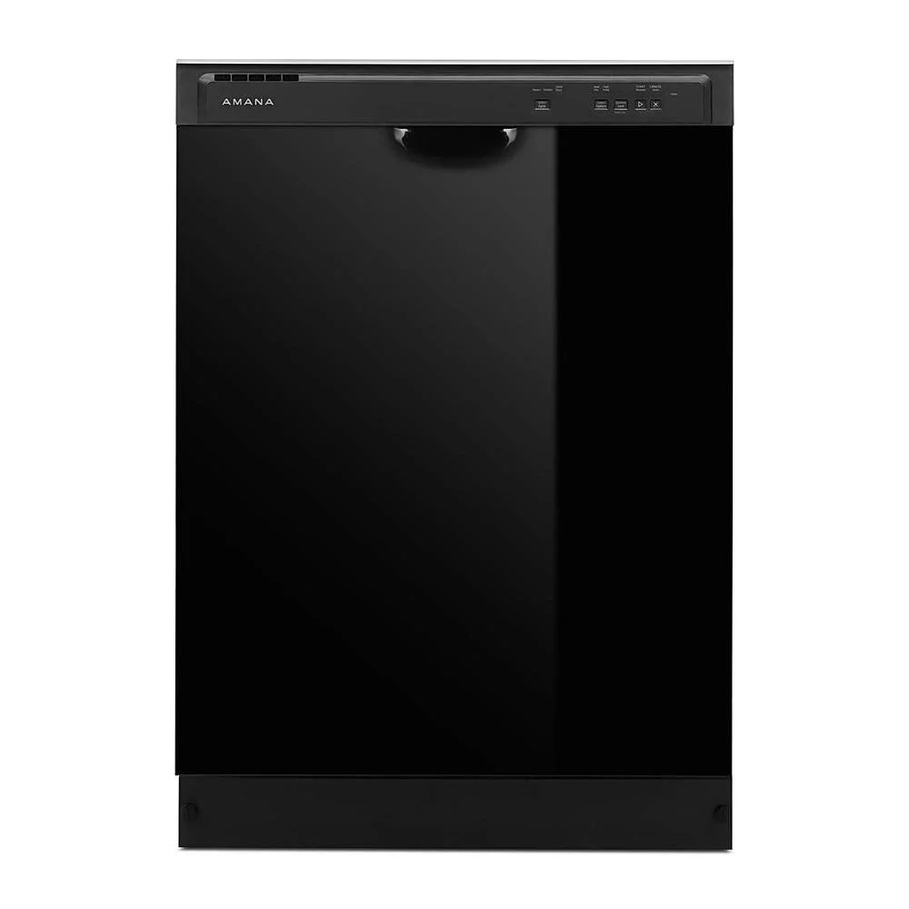 Amana ADB1400AMB 59 dBA Black Front Control Dishwasher