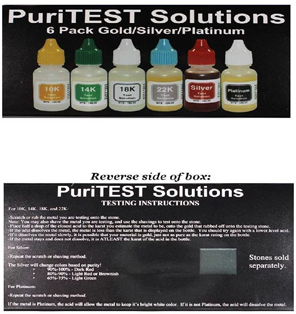 DigiWeigh Professional Jeweler's Test Equipment - New Electronic Jewelry Scale, PuriTEST Precious Metals Acid Test Kit, 30x Loupe, Plus Free 5gr Gold Buffalo Bar Replica!