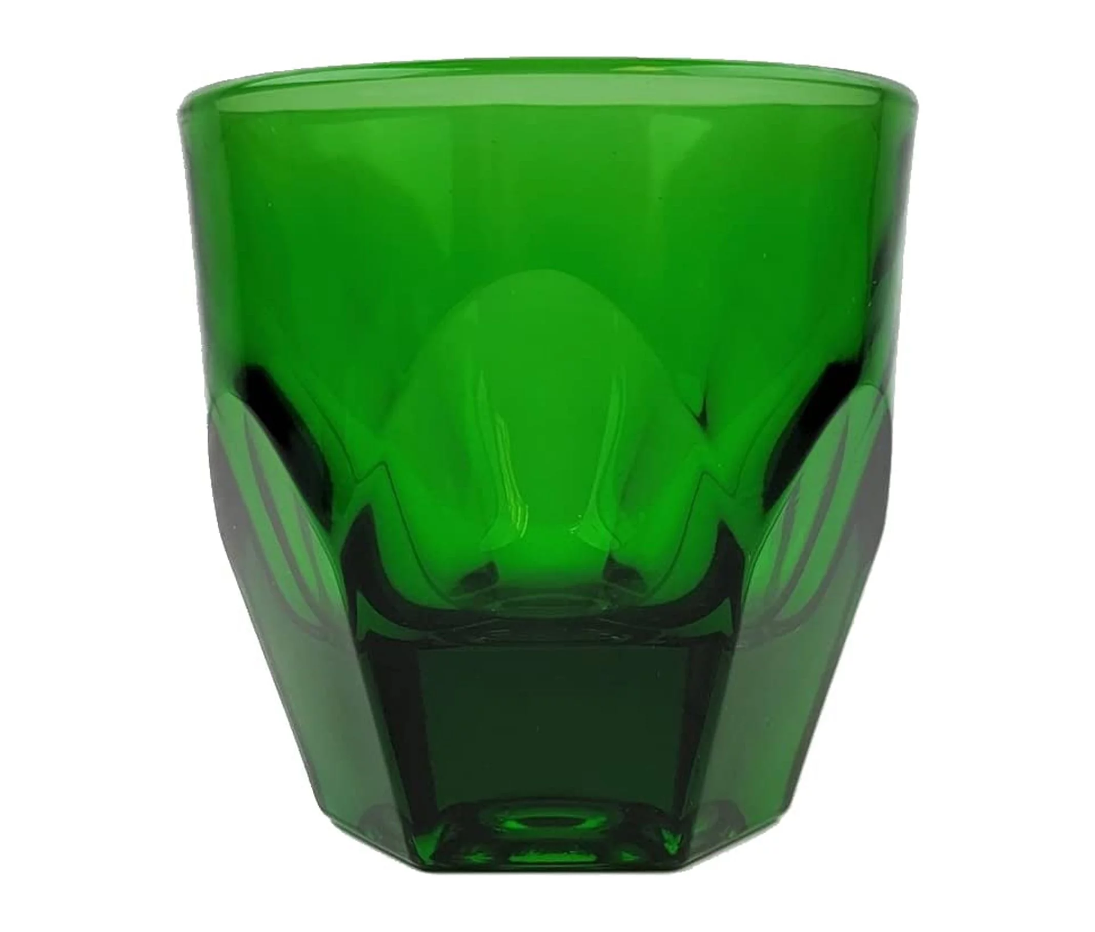 notNeutral VERO Glass Cappuccino, 6 oz., Emerald Green  (1)
