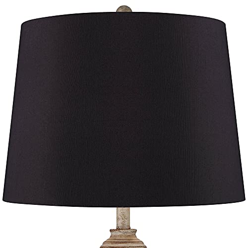 360 Lighting Lynn Country Cottage Rustic Buffet Table Lamps 26 3/4