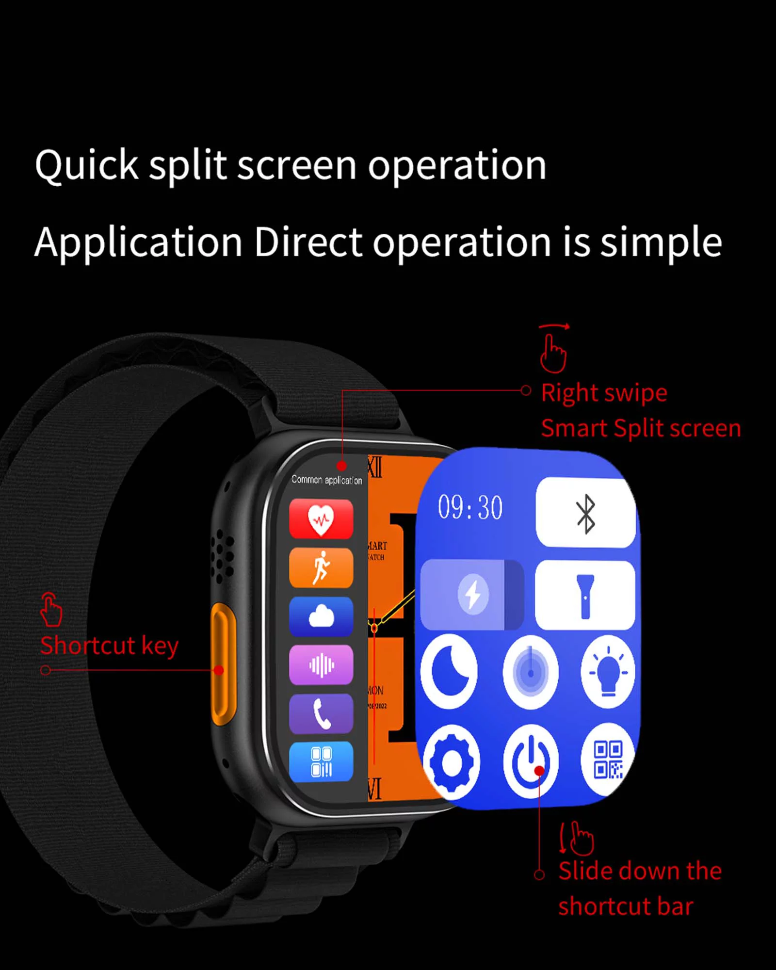 2023 Ultra Smart Watch Men Women 2.1