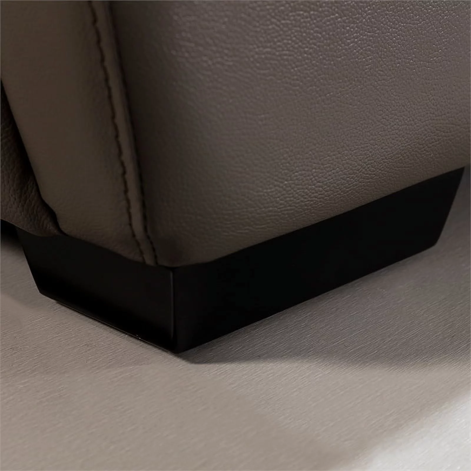 EK045 Taupe (Brown) Color With Italian Leather Sofa