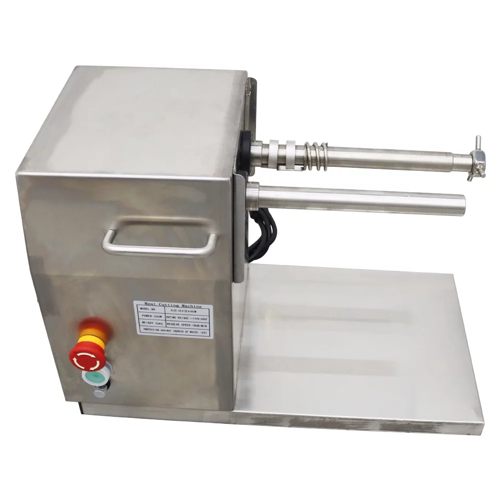 Techtongda QH Commercial Meat Cutter Machine Stainless Steel Meat Slicer Body without Blade