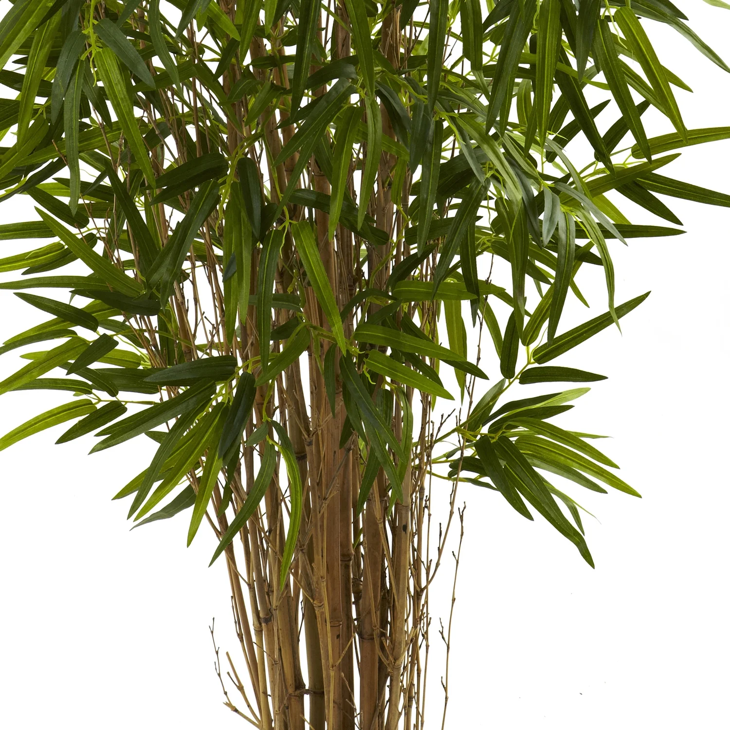 Nearly Natural 4-ft. Artificial Twiggy Bamboo Silk Tree, Green