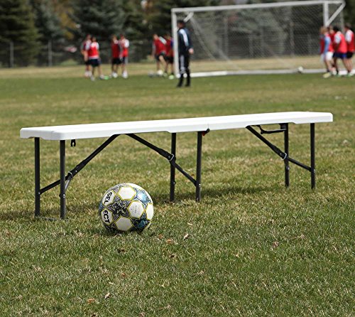 Lifetime 80305 Portable Folding Bench, White
