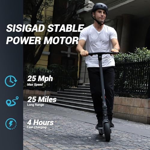 SISIGAD Electric Scooter Adults,8.5