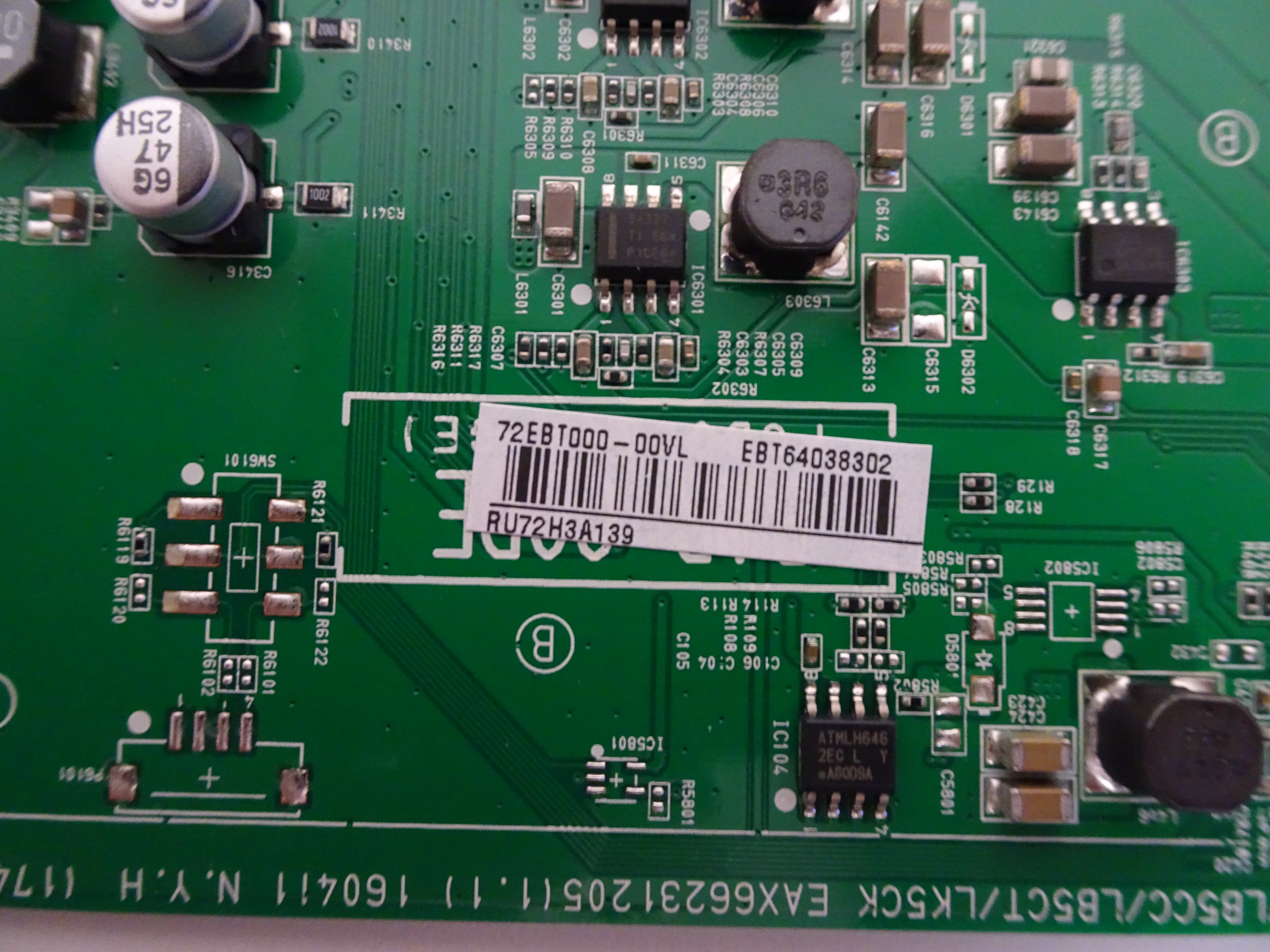 LG 65LX540S-UF BUSYLJR Main Board (EAX66231205) EBT64038302