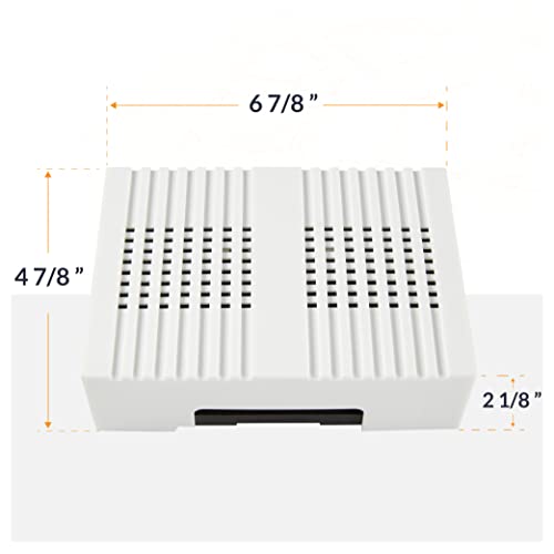 Newhouse Hardware CHM4 Doorbell Chime, White