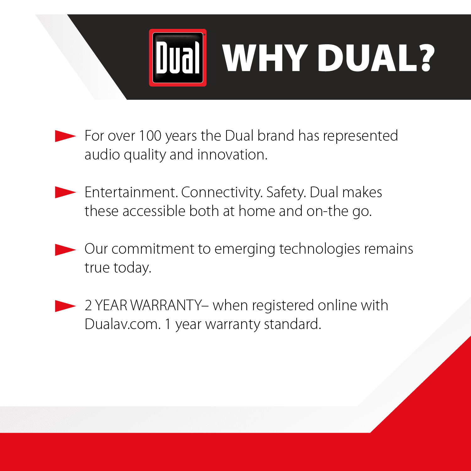 Dual Electronics LU43PW 4 inch 3-Way High Performance Outdoor Speakers, White, New