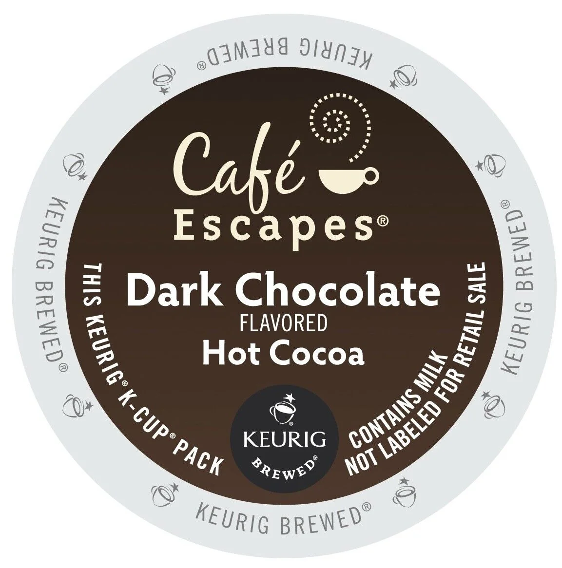 Dark Chocolate Hot Cocoa 48 count  K cups