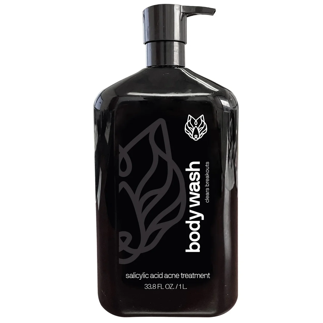 Black Wolf Mens Charcoal Body Wash (33.8 Fluid Ounce)