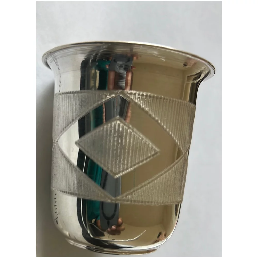 Pure Silver Glass Small Size 22g, Silver Tumbler, Silver Vessel, Silver Utensils, Kitchen Accessories Articles, silver pooja items