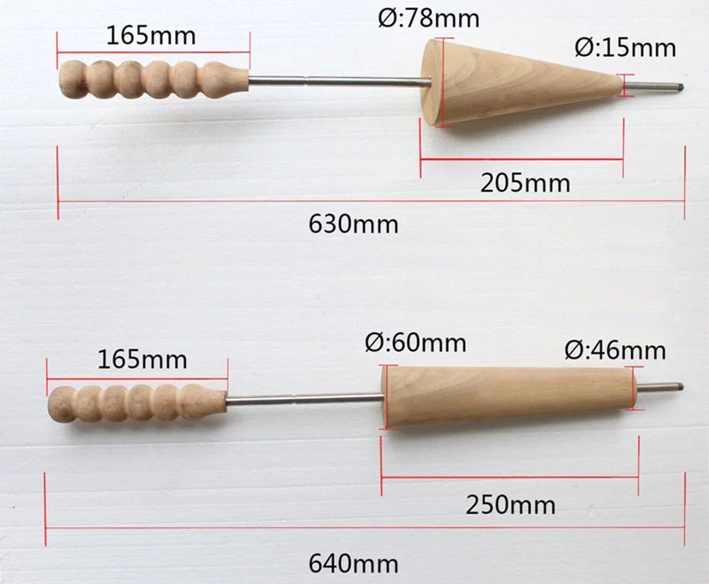 Techtongda Chimney Cake Roll Maker Chimney Toaster Cooking Bread Oven Bakery Ovens 16 Rollers Kitchen