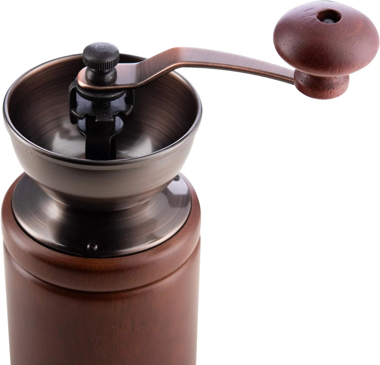Yama Manual Coffee Grinder, Portable Ceramic Burr Mill For Precision Brewing, Perfect For Chemex, Espresso, Travel