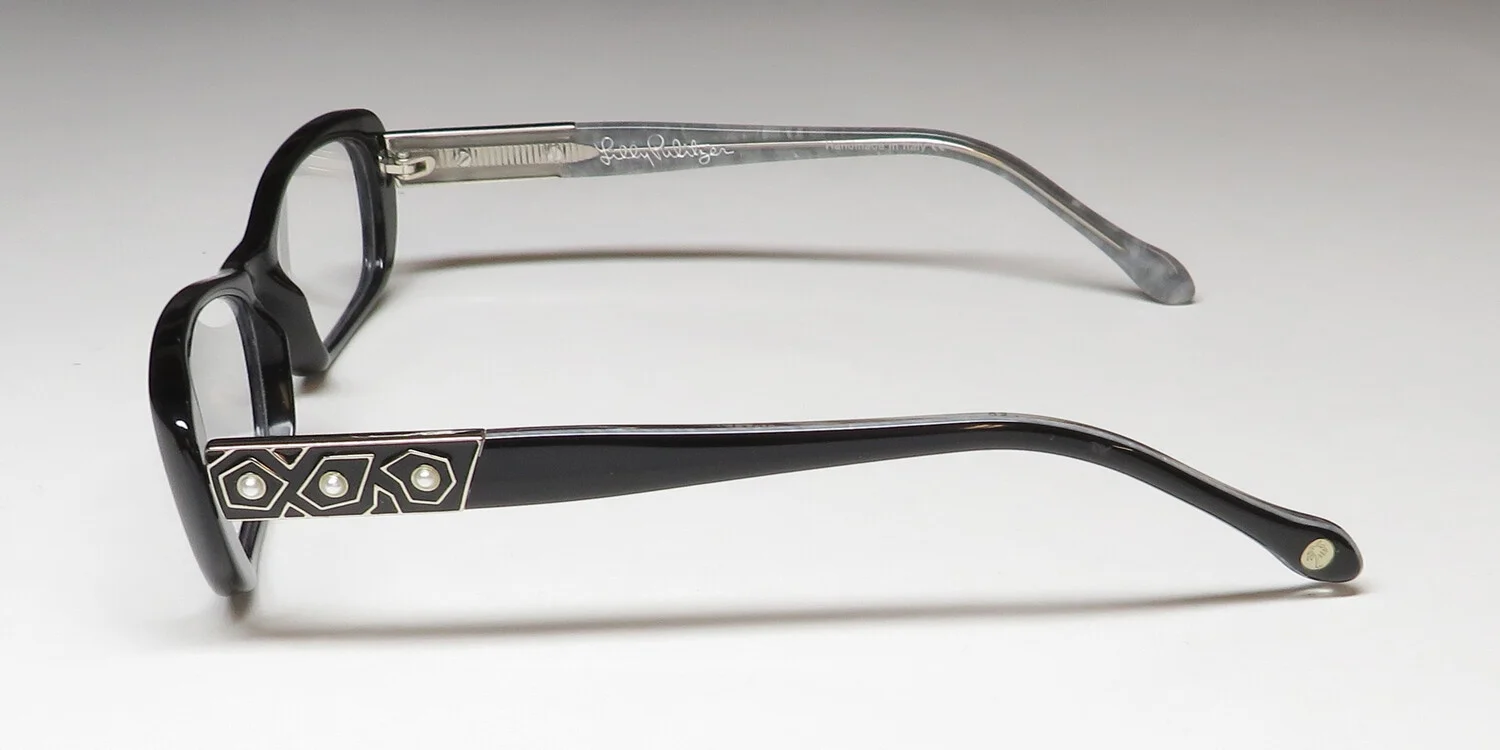 LILLY PULITZER ROSALIND FASHIONABLE HARD CASE EYEGLASS FRAME/EYEWEAR/GLASSES