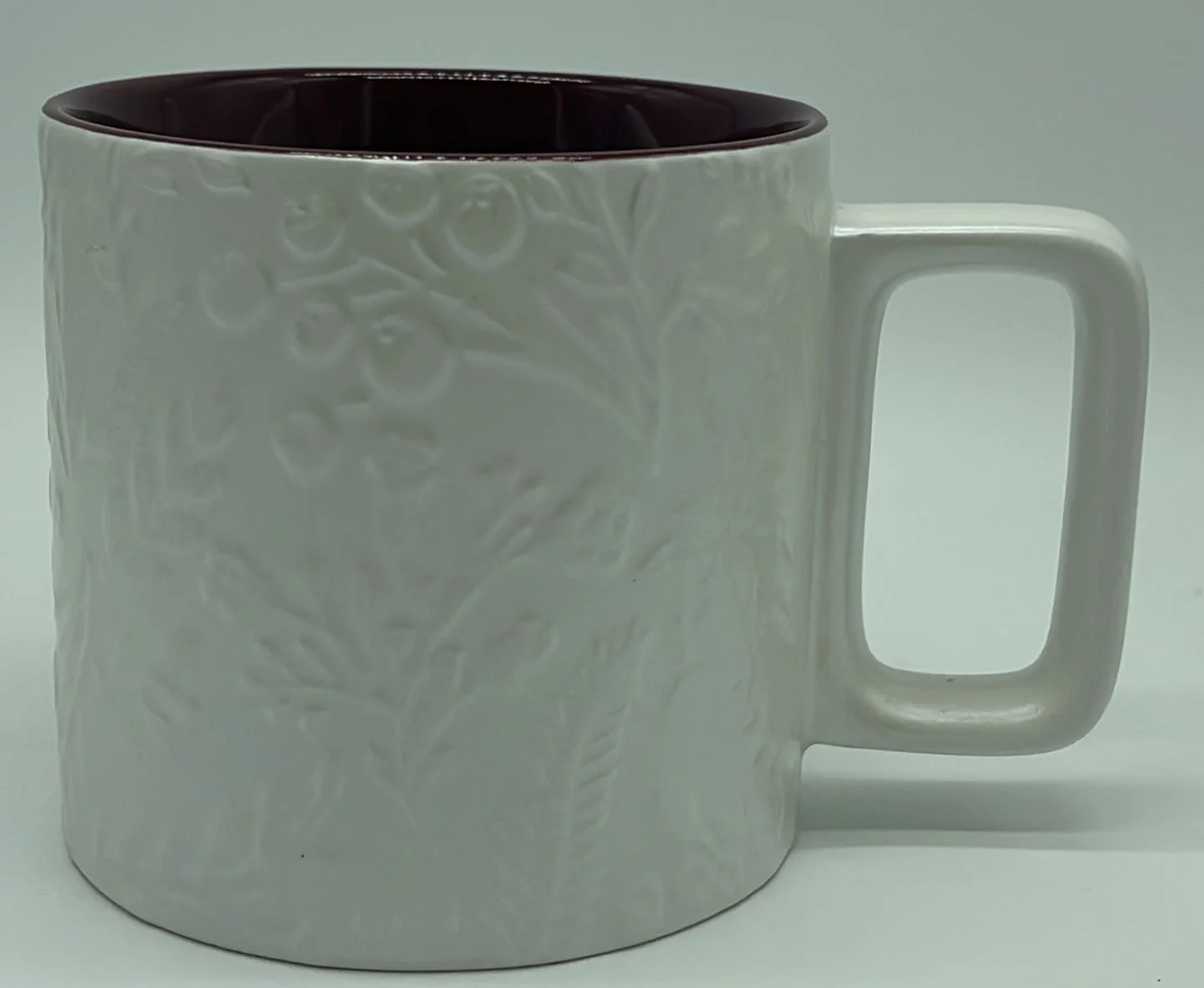 Starbucks 2022 Christmas Holiday White Winter Coffee Mug New