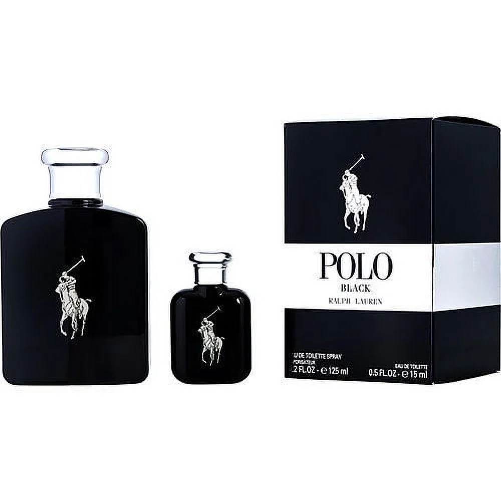 POLO BLACK by Ralph Lauren EDT Spray Duo - Captivating Fragrance Blend