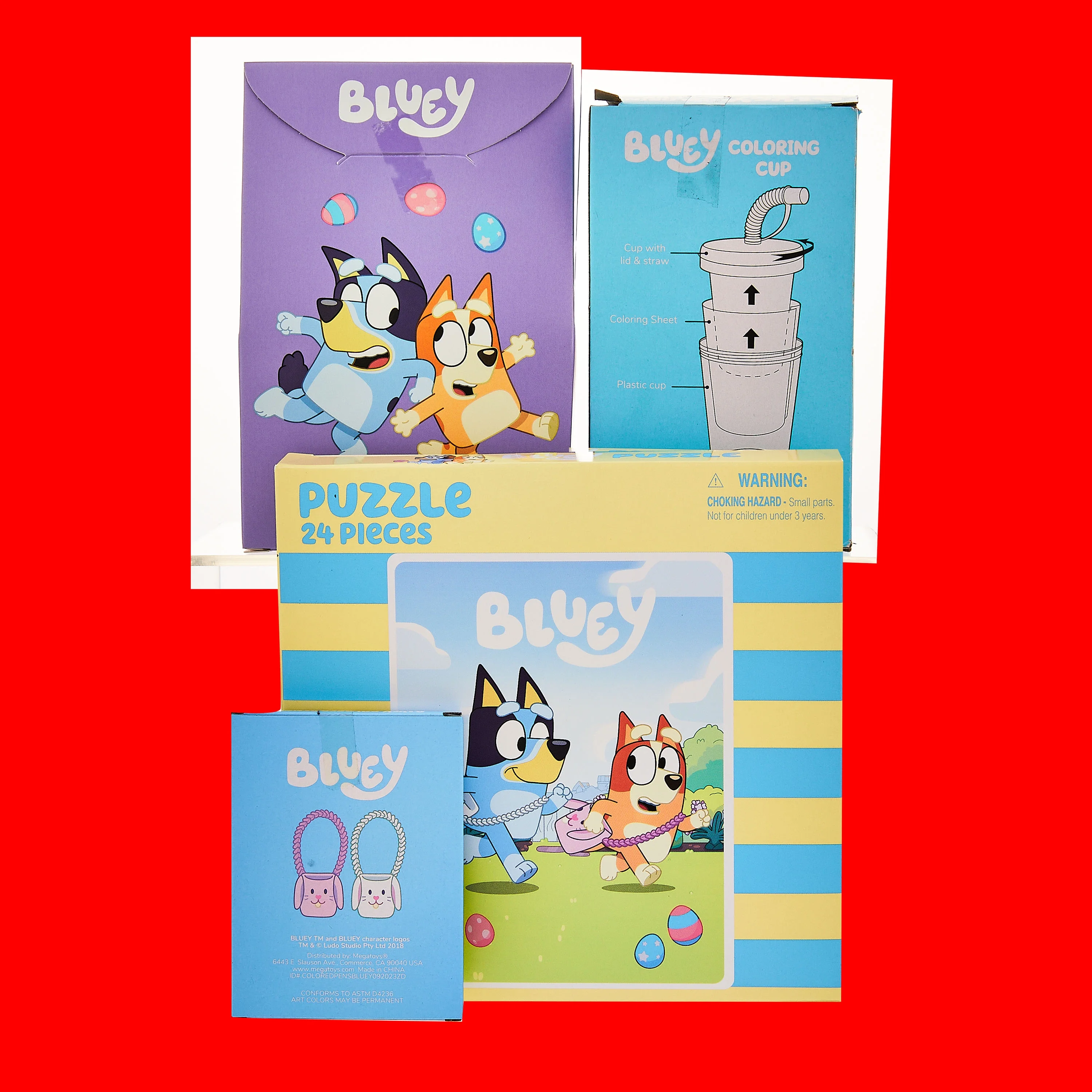 Bluey Backpack Easter Gift Set