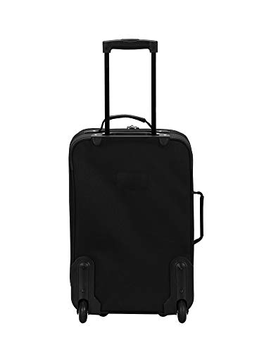 Rockland Fashion Expandable Softside Upright Luggage Set, Charcoal, 2-Piece (14/19)