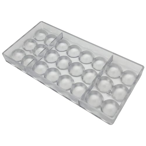 Goldbaking Ball Chocolate Mold Ball Polycarbonate Mould Chocolate Mold Hot Chocolate Bomb (Middle 2inch)