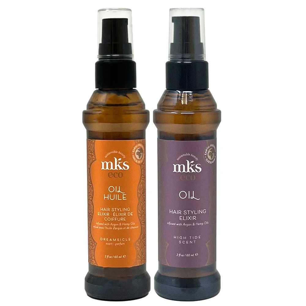 MKS Eco (Marrakesh) High Tide Hair Styling Elixir 2oz + Dreamsicle Hair Styling Elixir 2oz