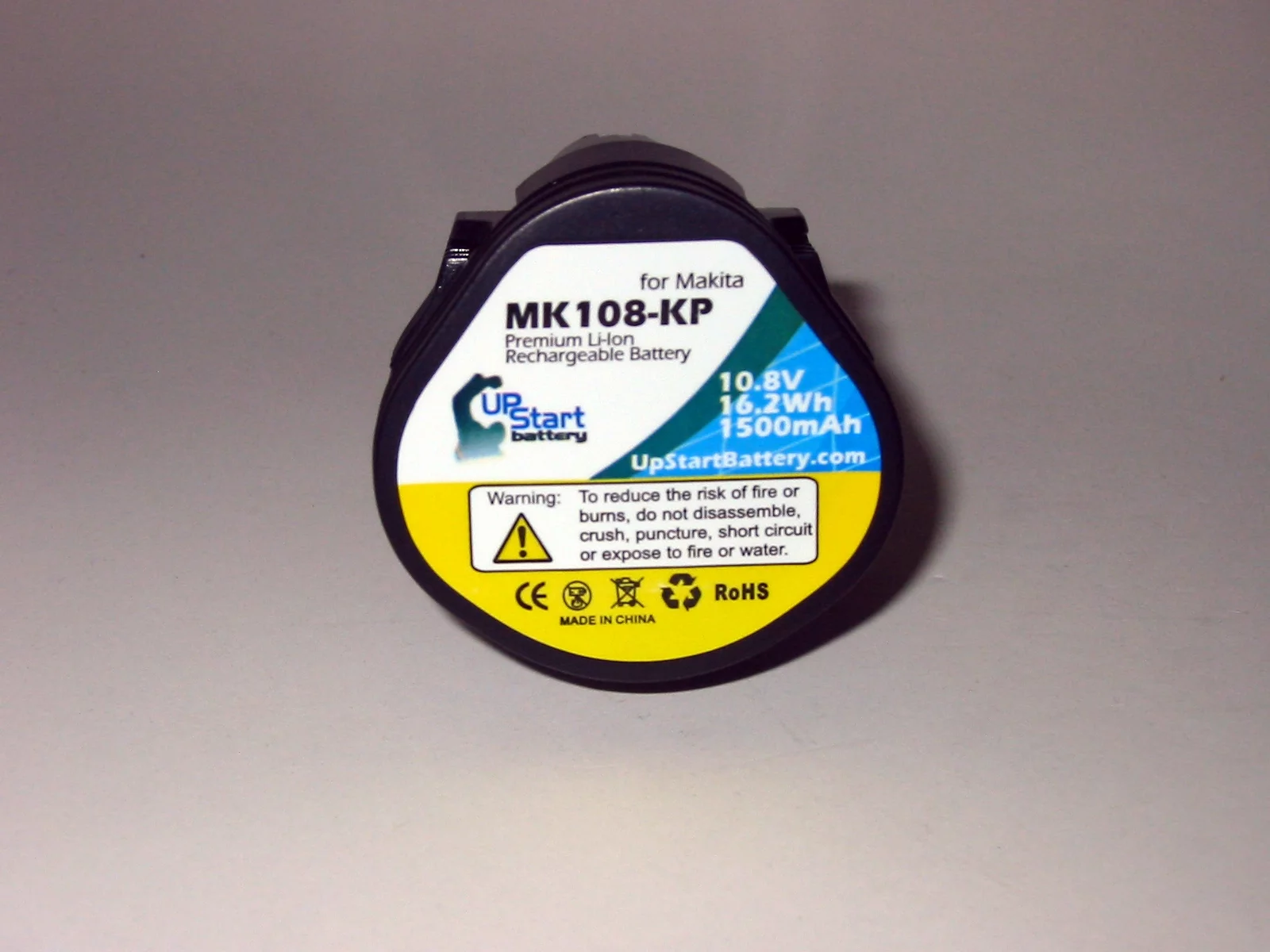 UpStart Battery Makita MU01 Battery - Replacement Makita 10.8V Battery (1500mAh, Lithium-Ion)