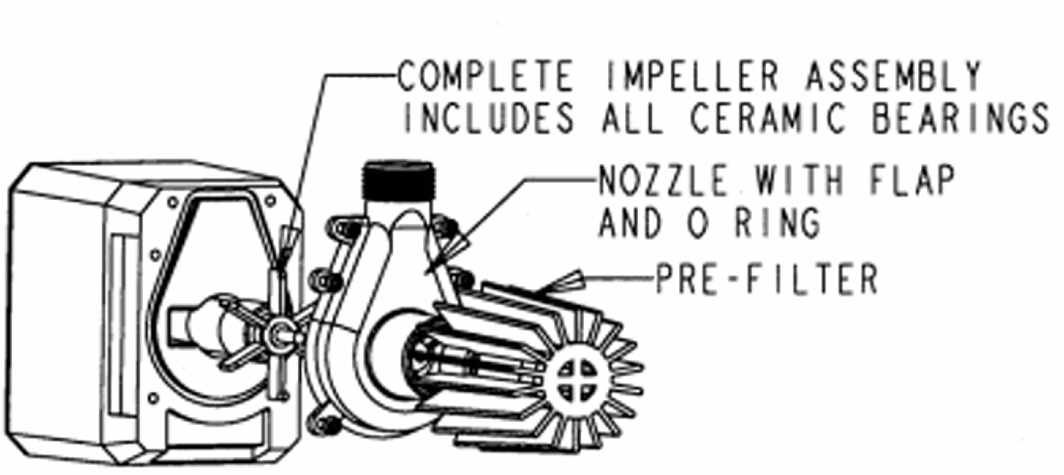 Pondmaster Supreme PM-24 2400 GPH Mag Drive Pond Aquarium Max Flow Pump | 02750