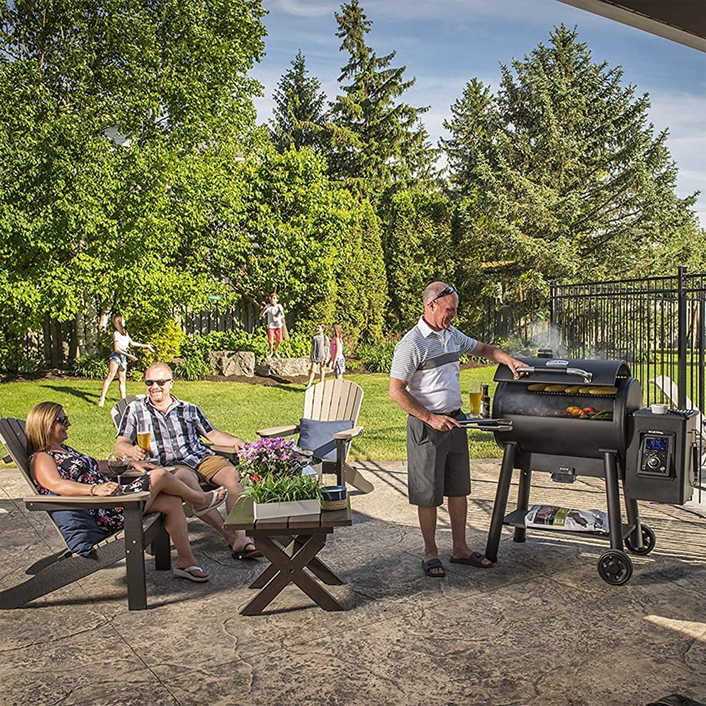 Broil King 496051 Regal Pellet 500 Grill, Black Bundle with Broil King 68488 Premium Grill Cover