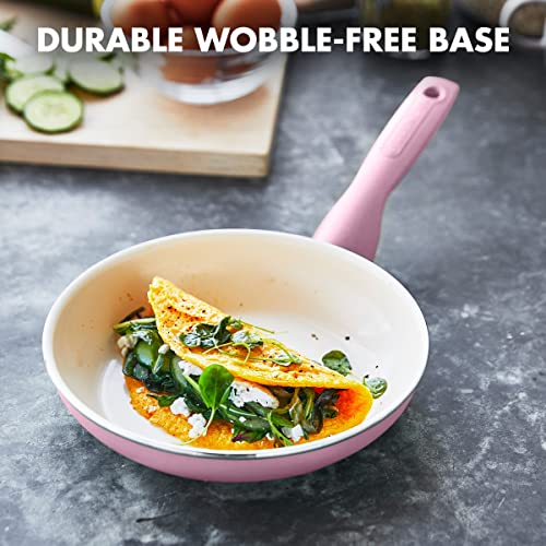 GreenPan Rio 16 Piece Cookware Pots and Pans Set, Hard Anodized Healthy Ceramic Nonstick PFAS-Free, Bakelite Handles, Frypans, Saucepan, Saute Pan, Stock Pot, Kitchen Tools, Dishwasher Safe, Black