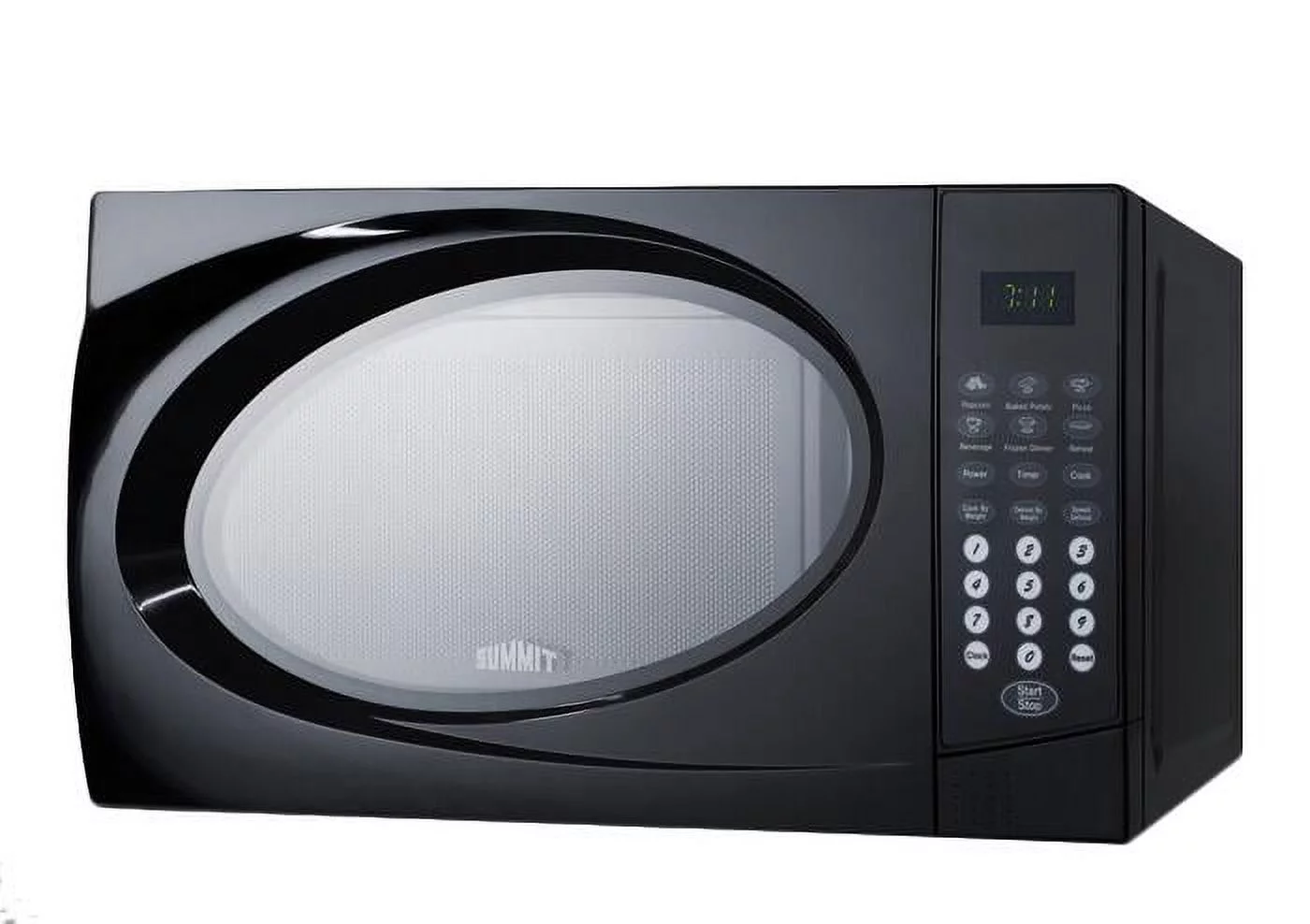Summit Appliance  0.7 cu.ft. Mid Sized Microwave Oven - Black