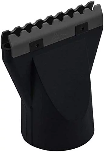 Turbo Power Twin Turbo 3200 White Hair Dryer and M Hair Designs Hot Blow Attachment Black (Bundle 2 Items)