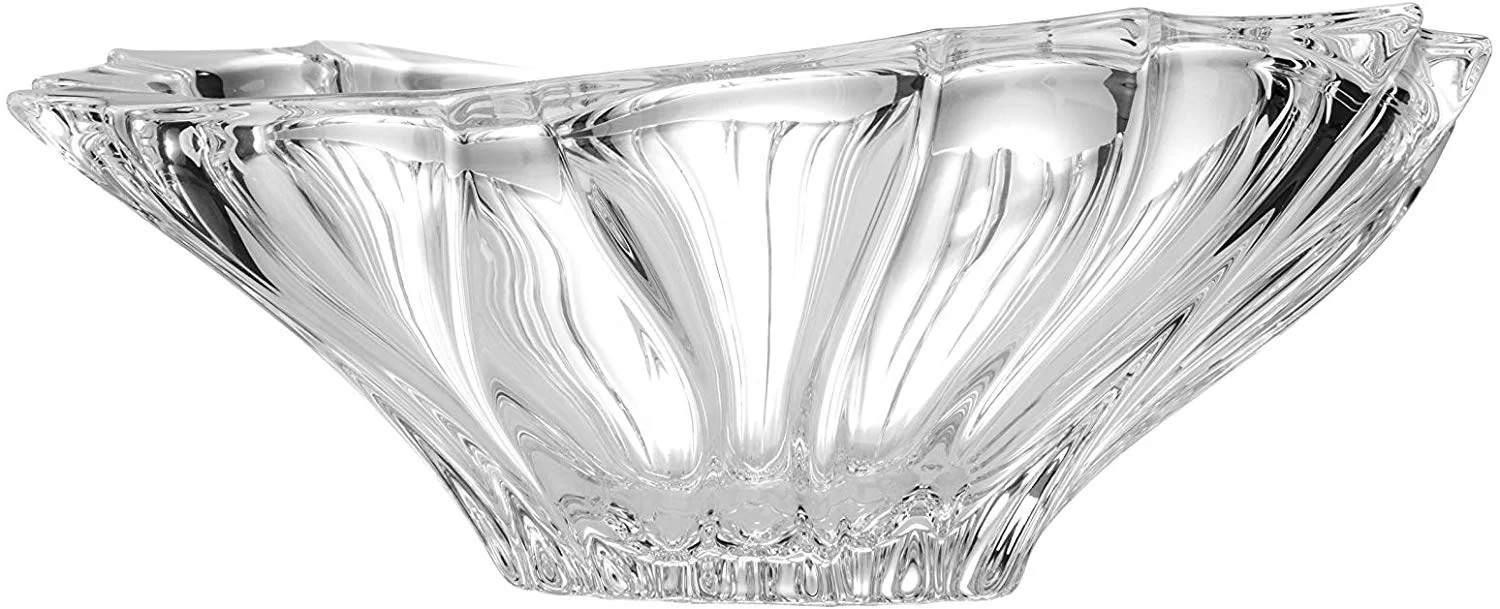 Q932-51, 13'' Crystal Fruit Bowl, Elegant Candy Vase, Wedding Gift