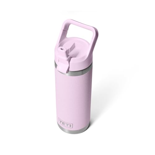 YETI Rambler 18 oz Bottle, Vacuum Insulated, Stainless Steel with Straw Cap, Beekeeper