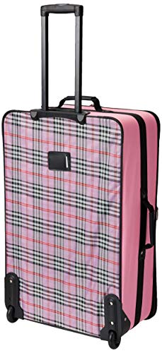 Rockland Fashion Expandable Softside Upright Luggage Set, Charcoal, 2-Piece (14/19)