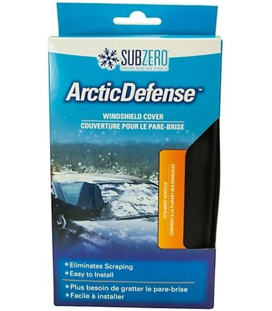Subzero 17505 Arctic Defense Windshield Cover Black, 32