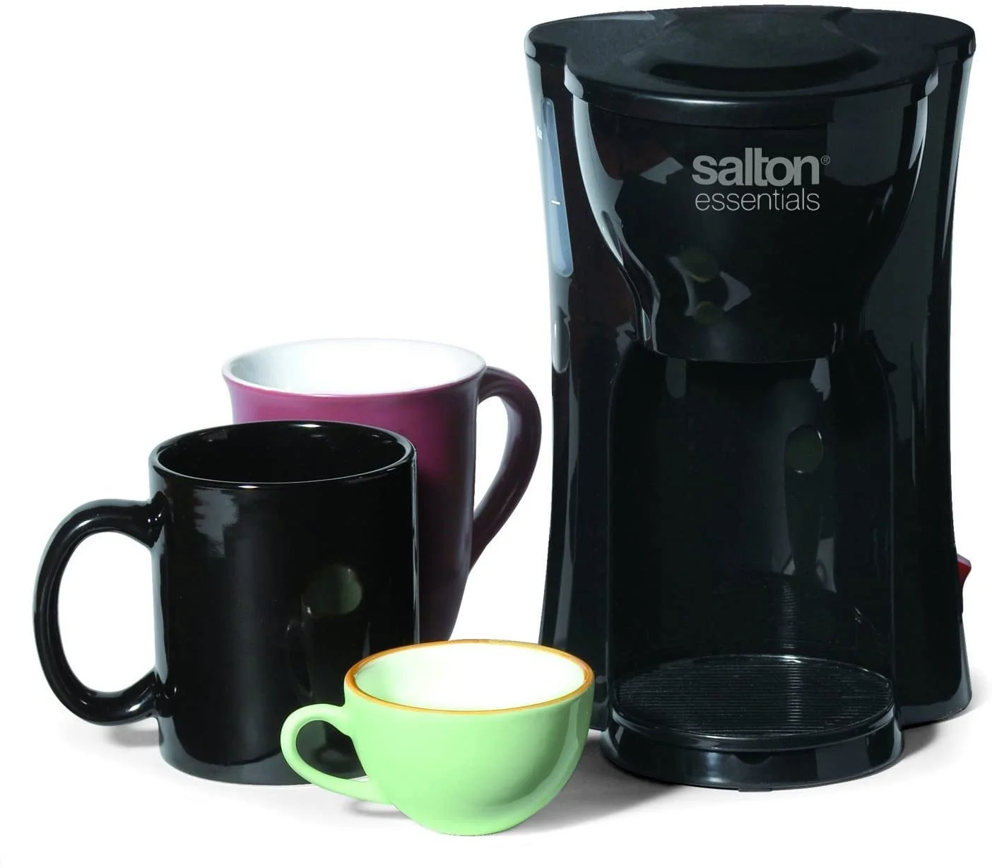 Salton Essentials Coffee Maker Compact 1 Cup Black