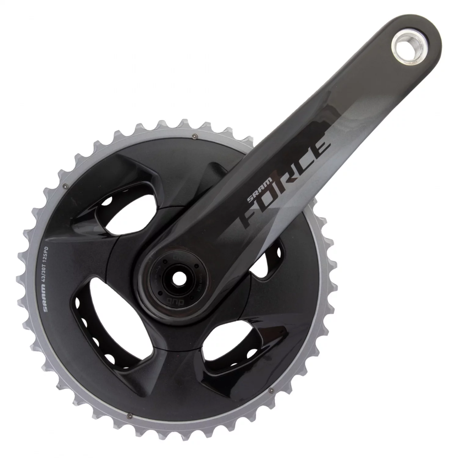 SRAM Force AXS Wide Crankset 175mm 12-Speed 43/30t 94 BCD DUB Spindle