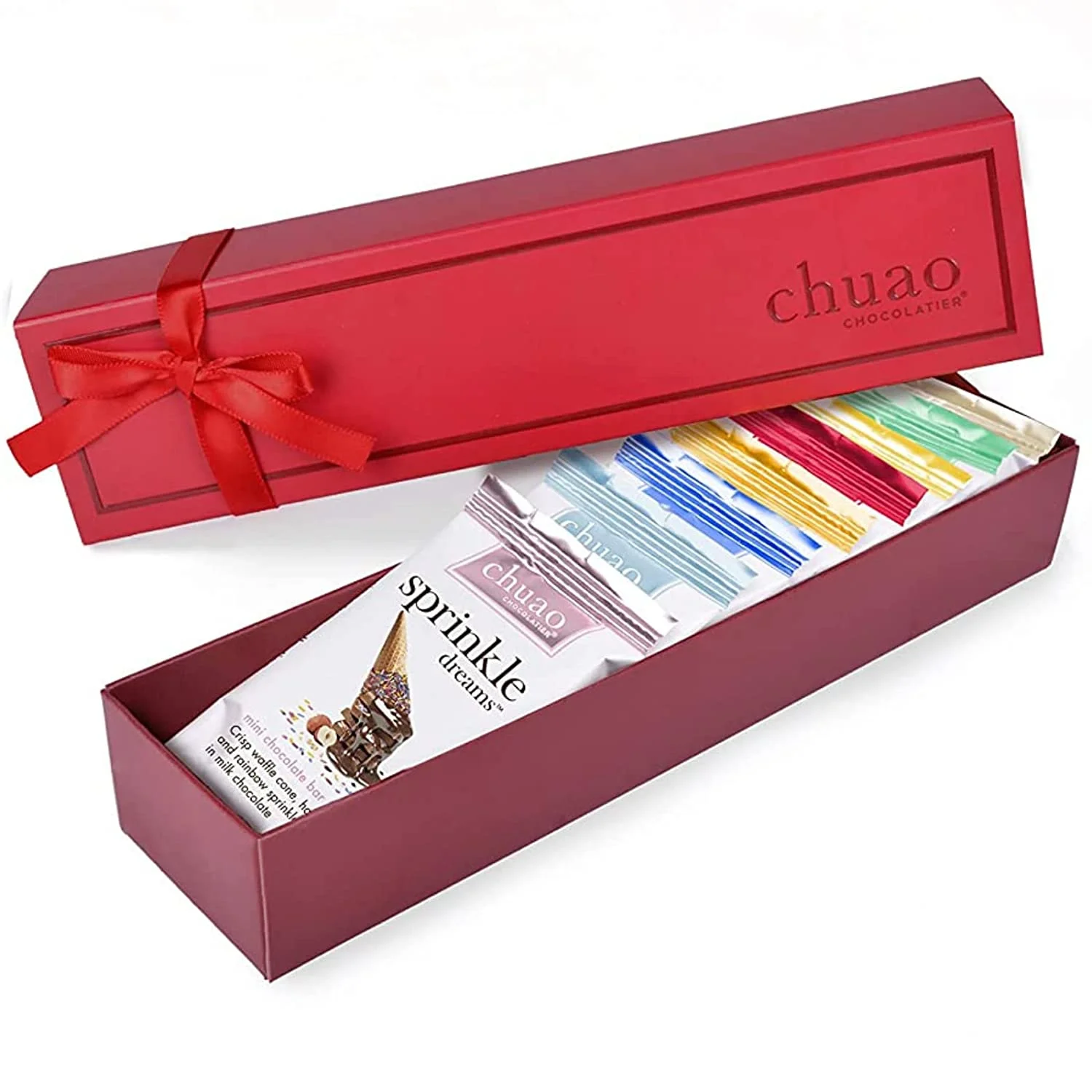 Taste The Joy Assorted Mini Gourmet Chocolate Bars Gift Box | Milk And Dark Chocolate Flavor Variety Sampler For Holiday, Birthday, Valentines Day, Mother’S And Father’S Day, Thank You, Corporate Gift