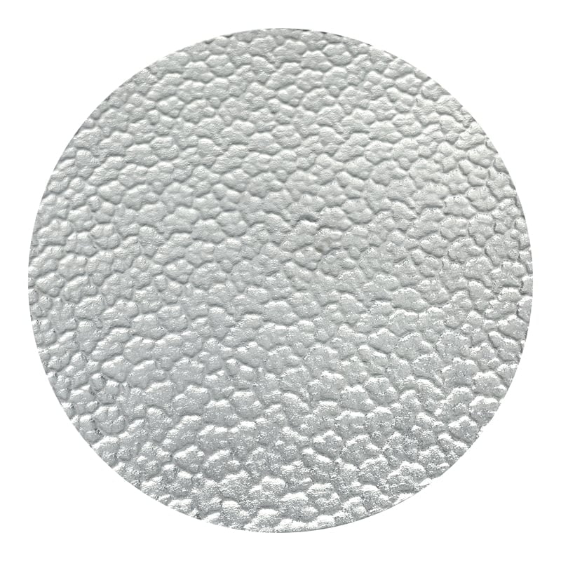 Bowery Hill Metal Glass Top 2-Piece Nesting Tables Set in Gray