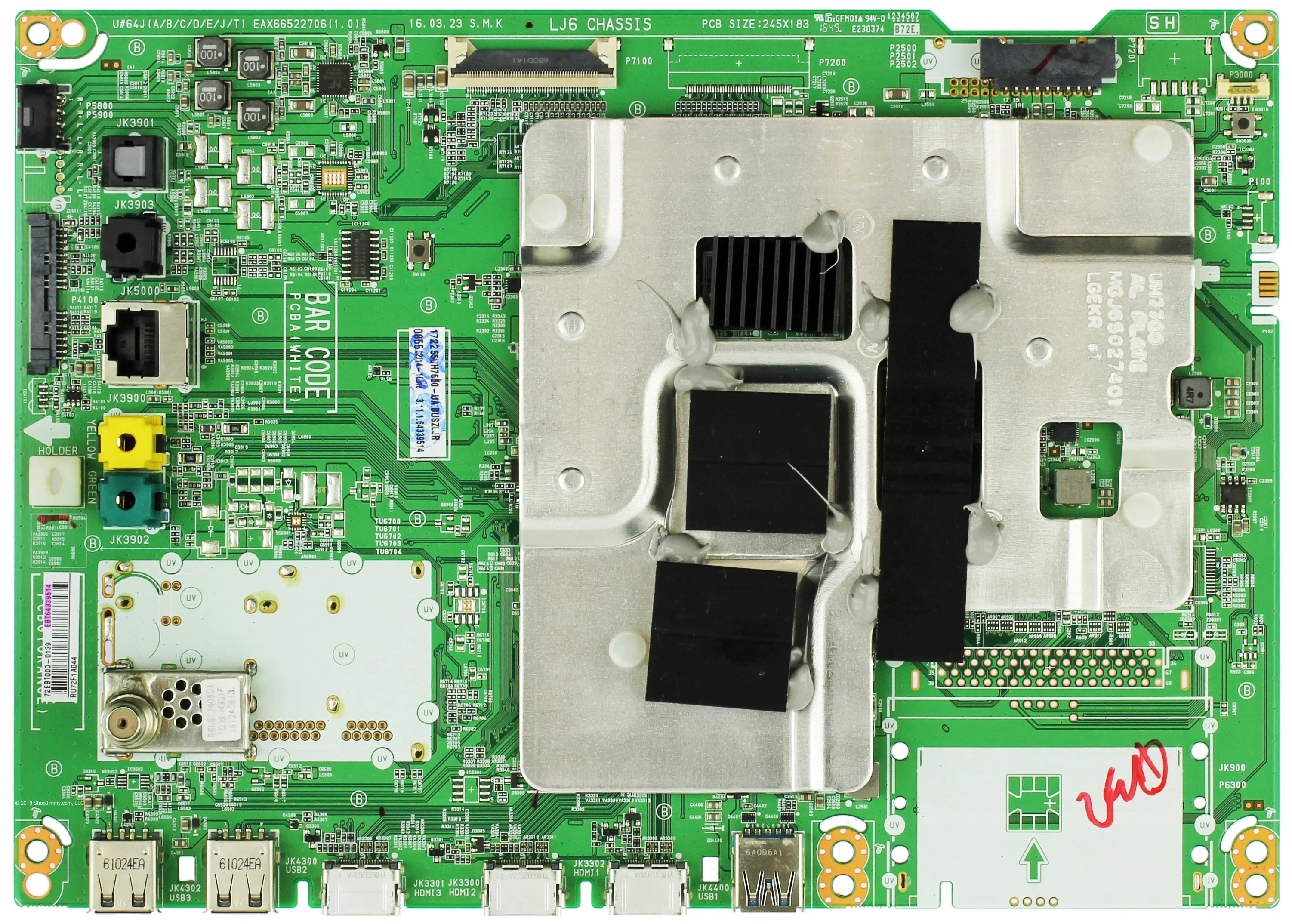 LG EBT64339514 Main Board for 55UH7650-UA.BUSZLJR