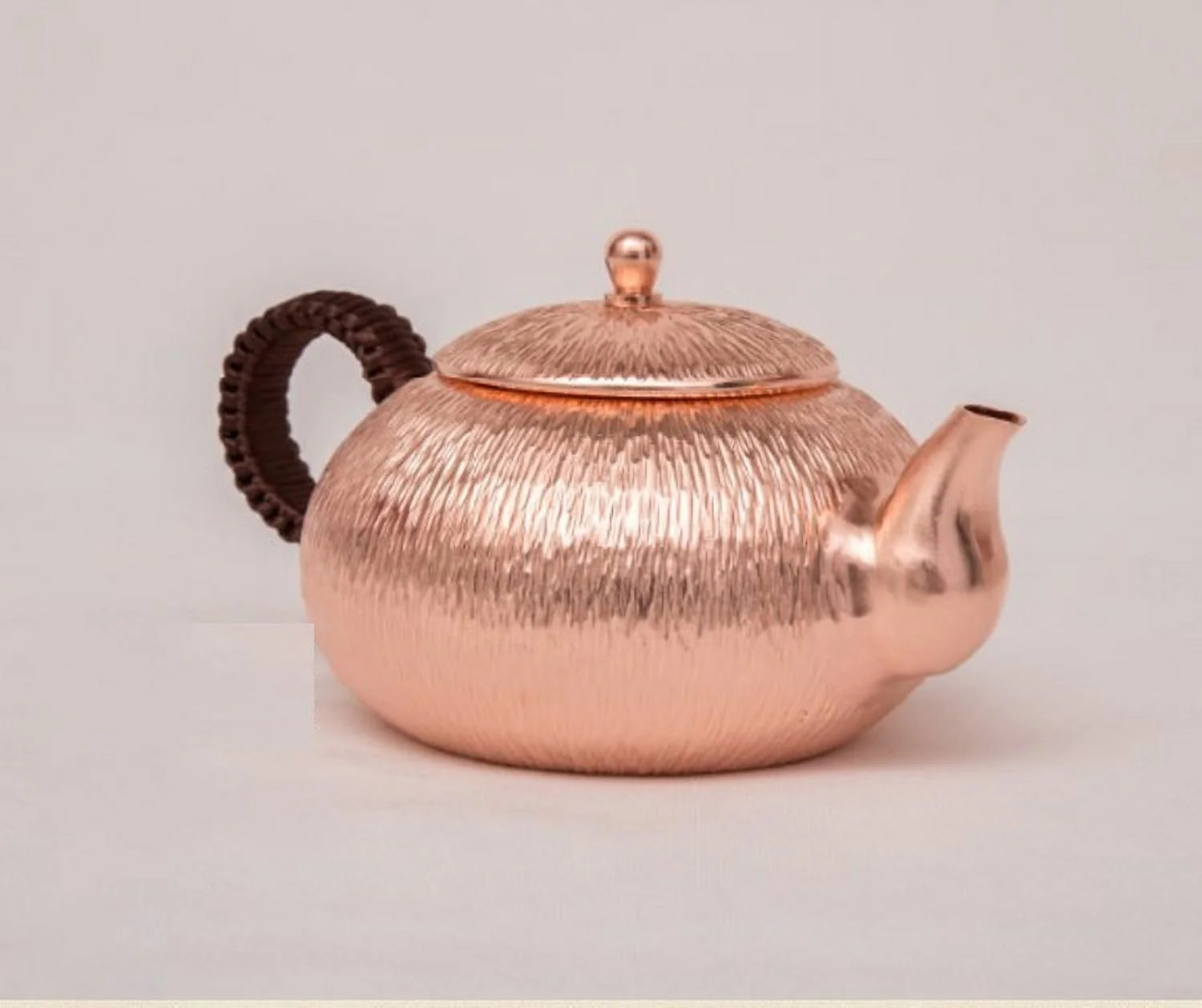 Wollet Solid Copper Kettle Boiling Water Boiling Teapot，650ml