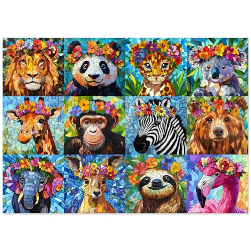 1000 Piece Christmas Puzzle for Adults - Winter Jigsaw Puzzles - Christmas Eve Holiday Puzzle Family Game Nights Home Decor