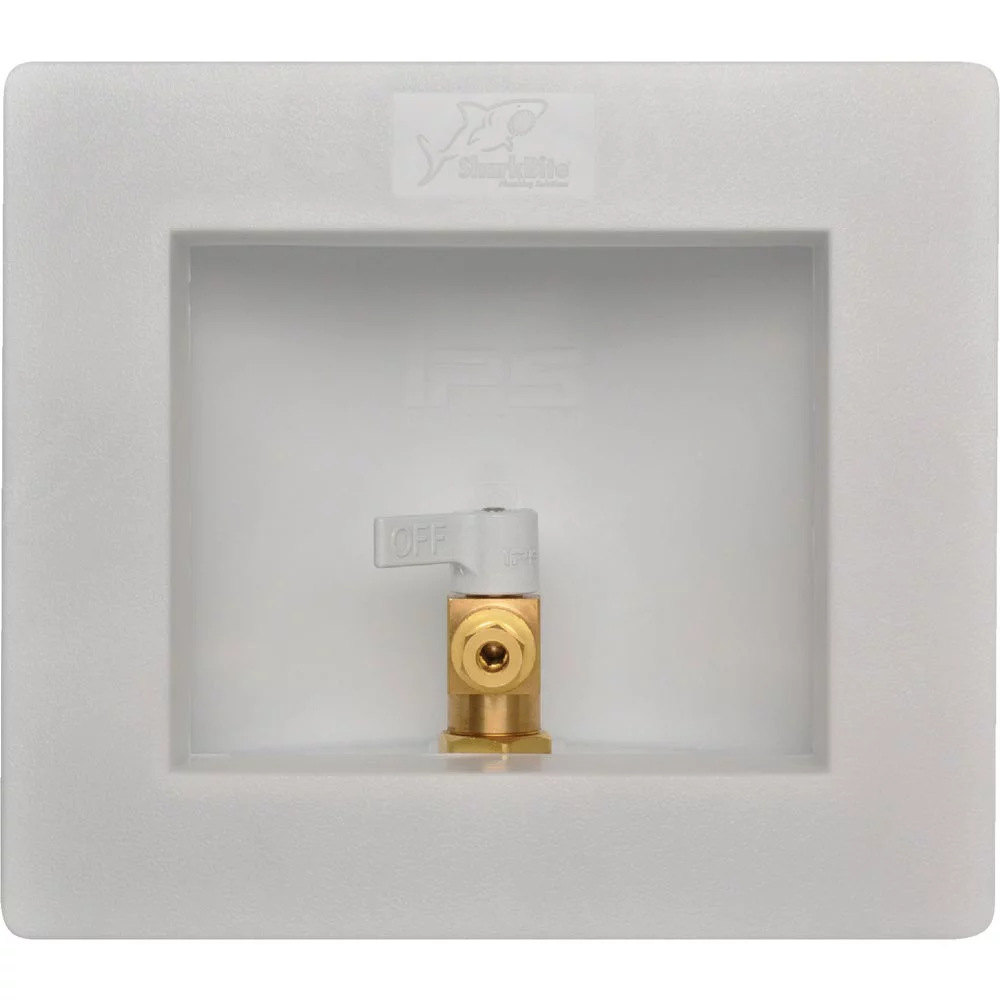 1 PK, SHARKBITE 25032-SharkBite Brass Ice Maker Outlet Box