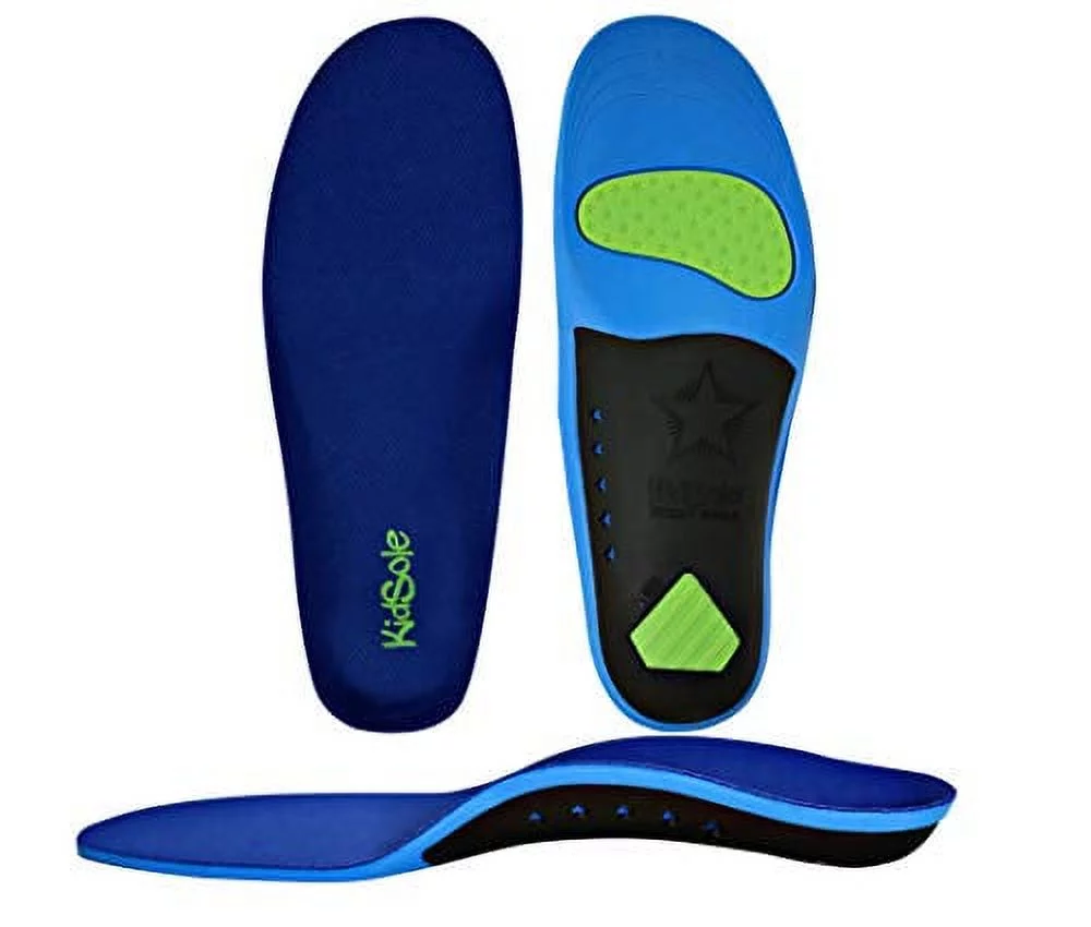 Children's Memory Foam Starry Shield Arch Support Insole for Comfort, Cushion & Arch Support by KidSole ((20 cm) Toddler Size 11-1)