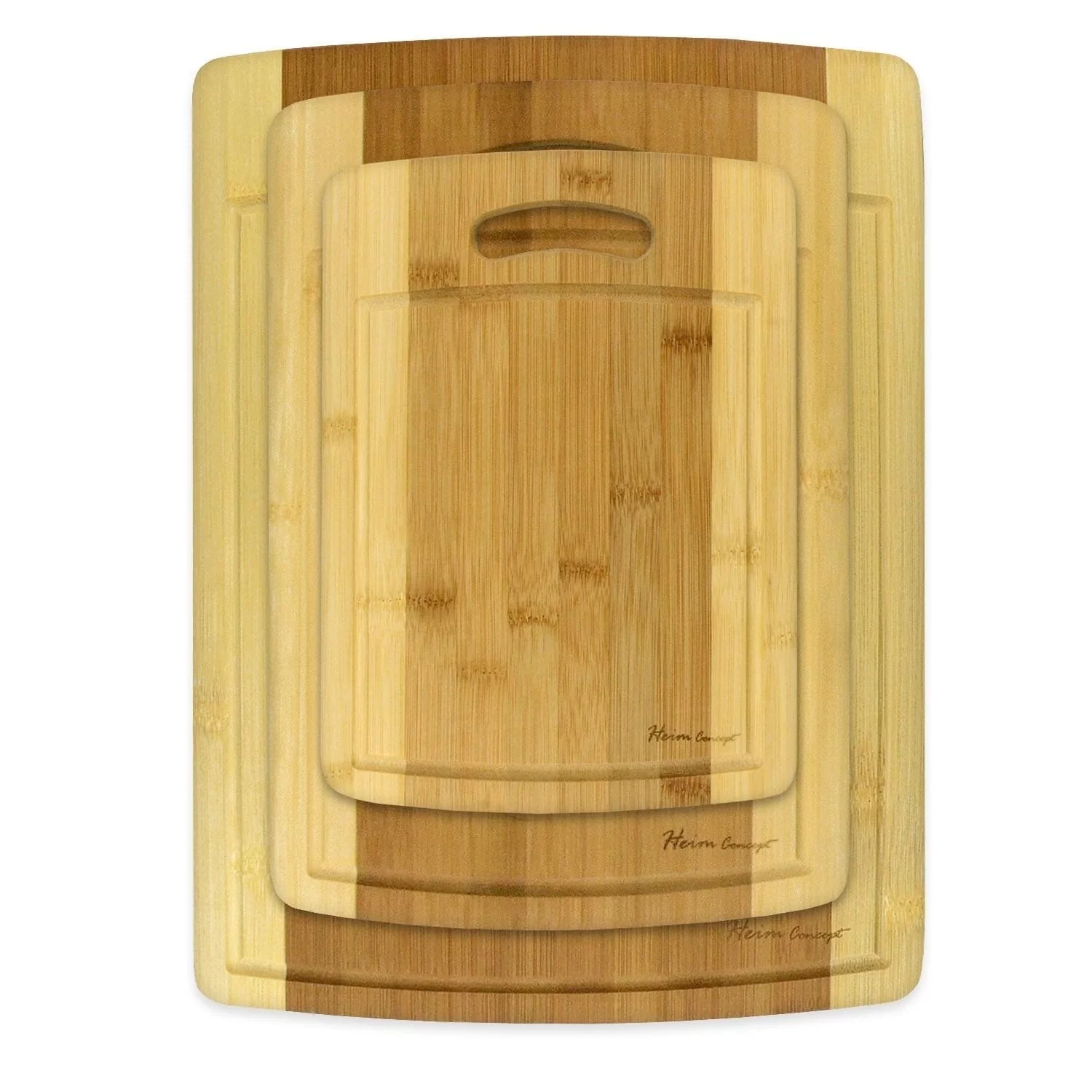Heim Concepts HCBAMBOARD3 Organic Bamboo Cutting Board