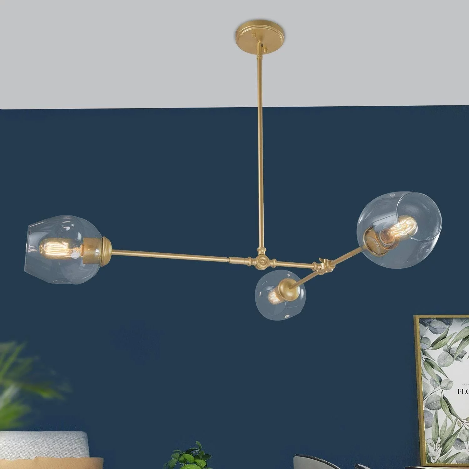 Mid-Century Modern 3-Light 31