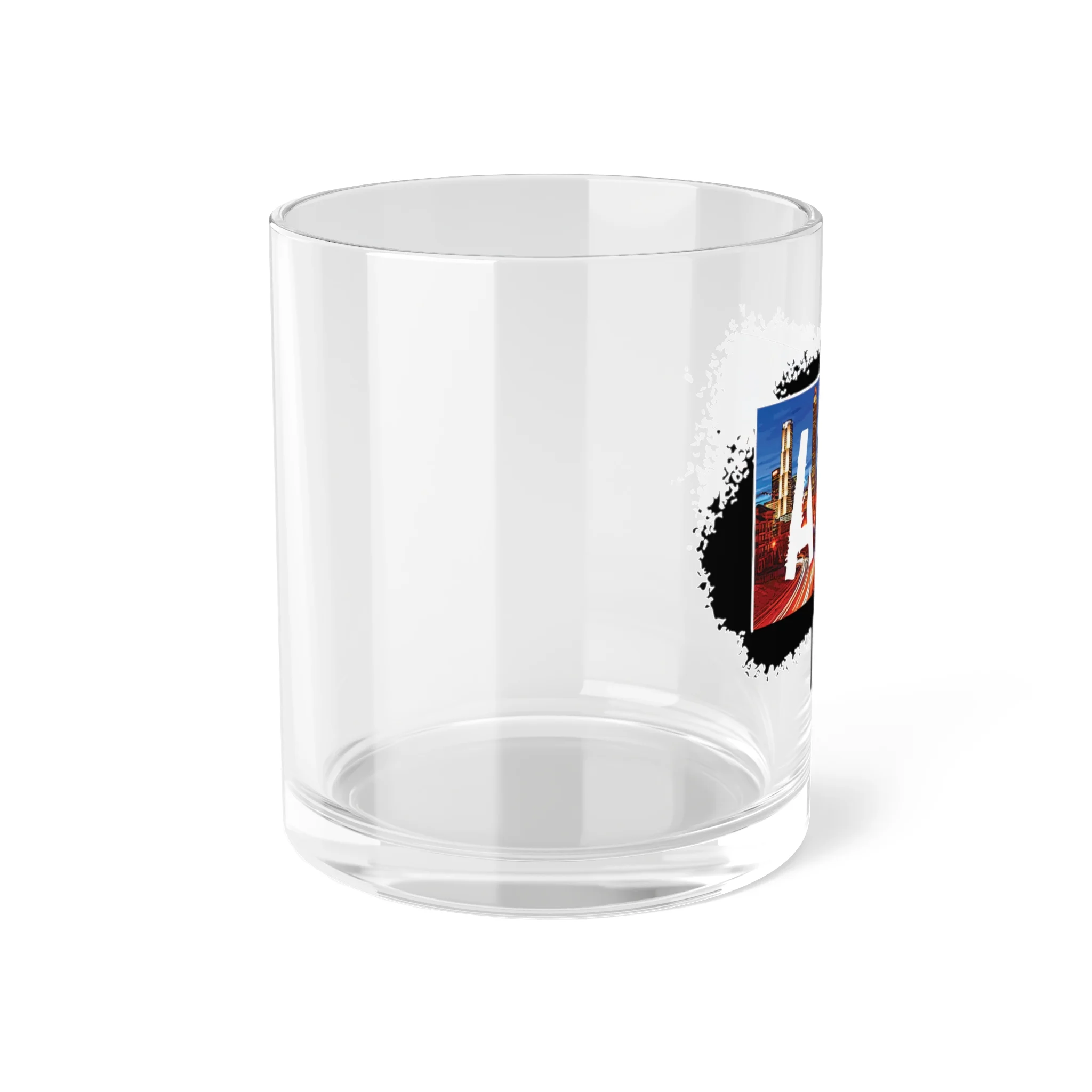 Atlanta, ATL  Bar Glass, bar glass, glass, art print, kitchen, custom glass