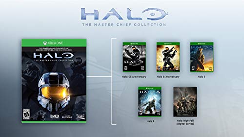 Xbox One 500GB Console - Halo: The Master Chief Collection Bundle (Renewed)