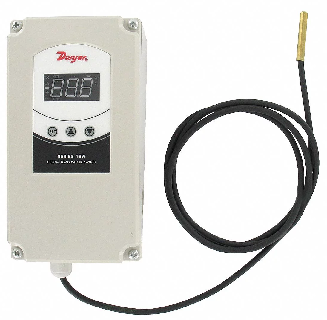 Dwyer Instruments Temperature Controller,Digital,DR  TSW-260