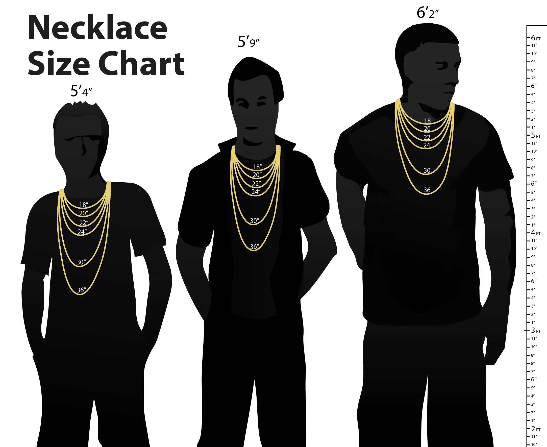 2.5mm 24k Yellow Gold Plated Stainless Steel Square Box Chain Necklace, 24 inches + Gift Box